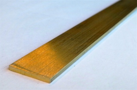 PIOL 152 Полоса 15х2 мм, латунь блестящая, цвет золото, длина 2700 мм